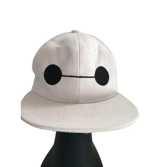 Big Hero Pods White Black  Snap Back Cap Hat Lid Trucker Retro Vintage - Picture 2 of 6